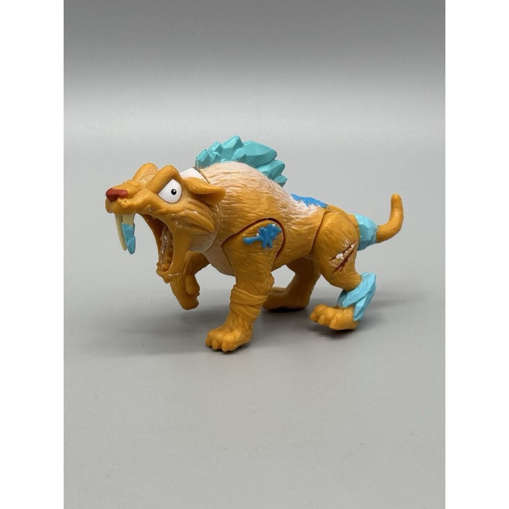 Zuru Smashers Dino Ice Age Mini Surprise Frozen Sabertooth Tiger Figure 3” Long